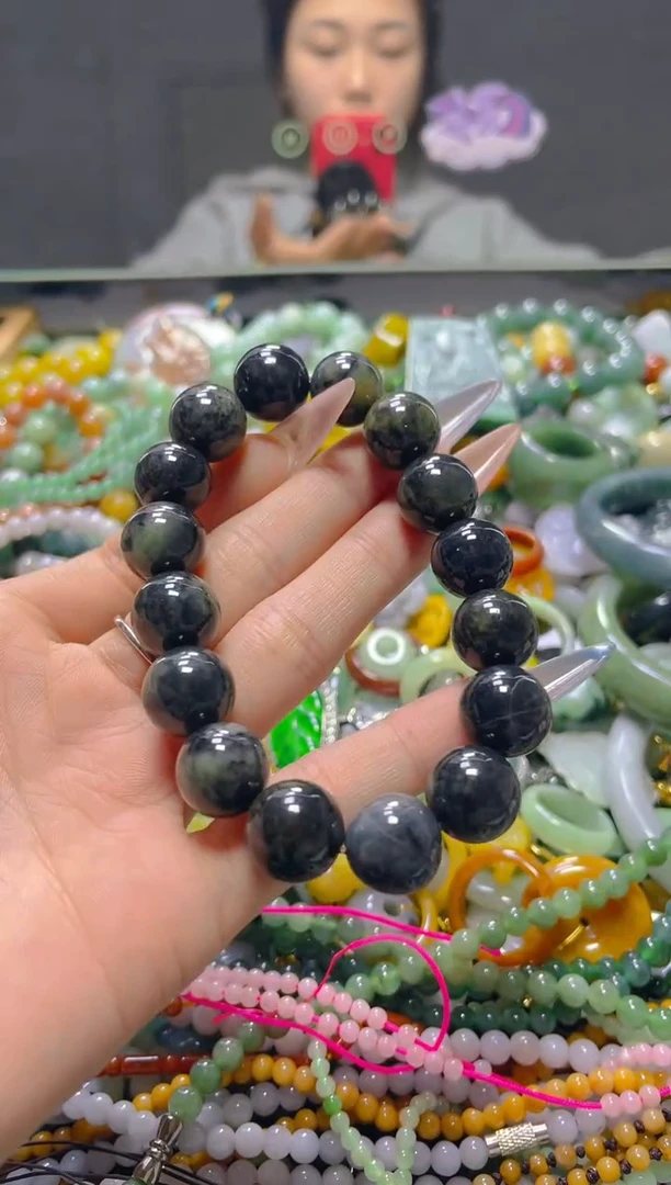 颈饰未镶嵌翡翠13MM