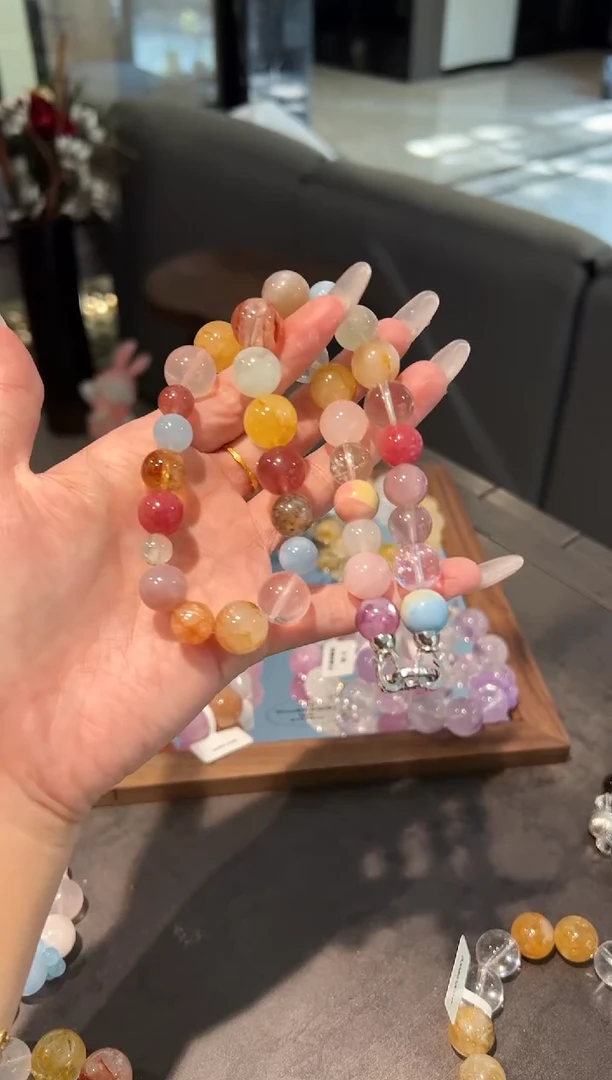 未镶嵌手链水晶天然水晶 多样性发货发其一 颜色微差