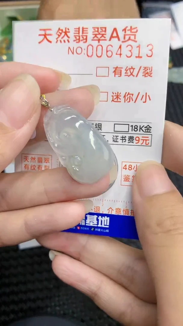 【闪购商品】翡翠颈饰18K金镶嵌            8
