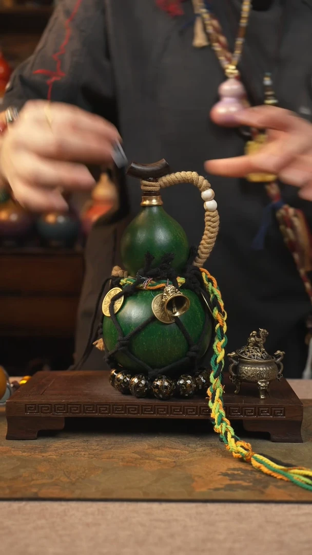 007大漆一物一拍记葫堂出品[不带手串】