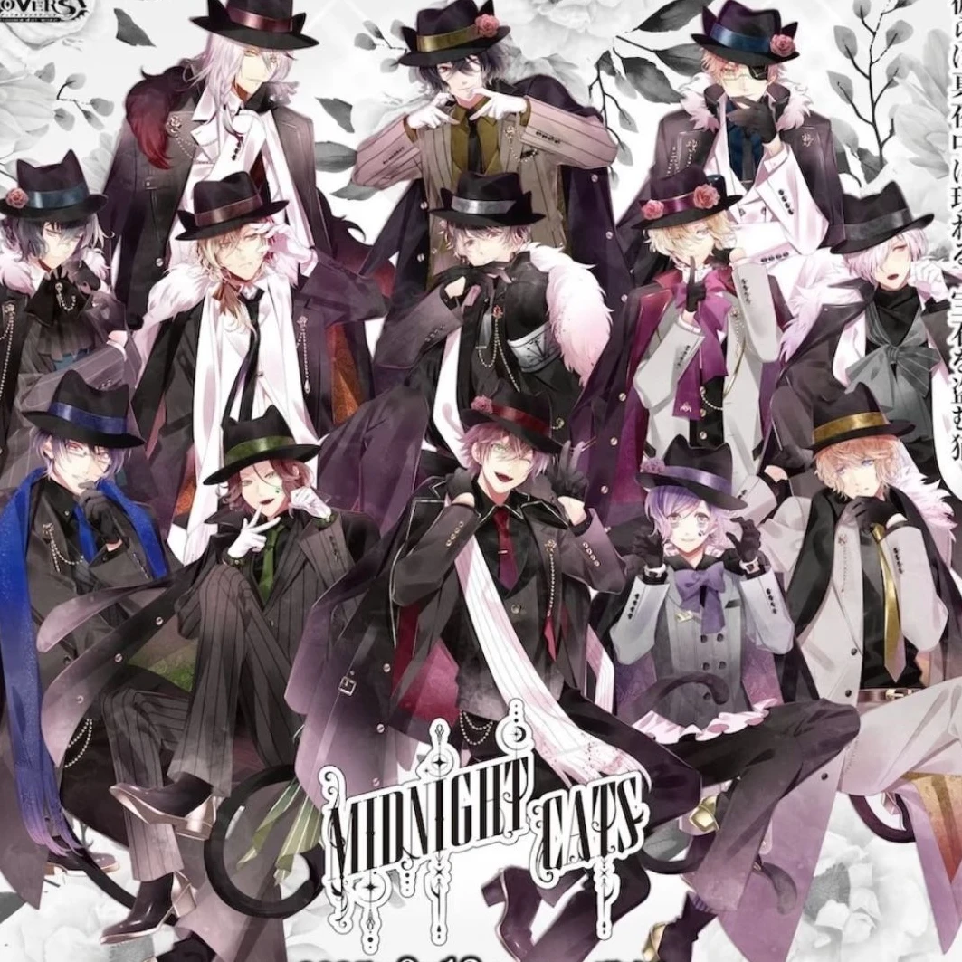 41谷谷【魔鬼恋人日限】午夜猫咪闪普吧唧 拍立得 抽赏 正品日谷