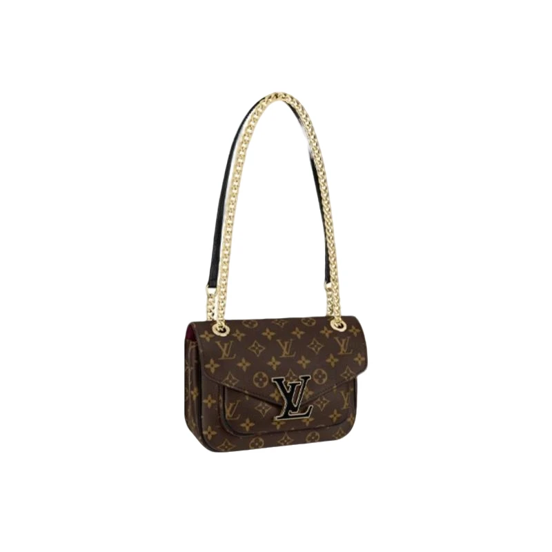 未使用 LouisVuitton/路易威登 (黑桃专属）PASSY邮差包经典单肩包