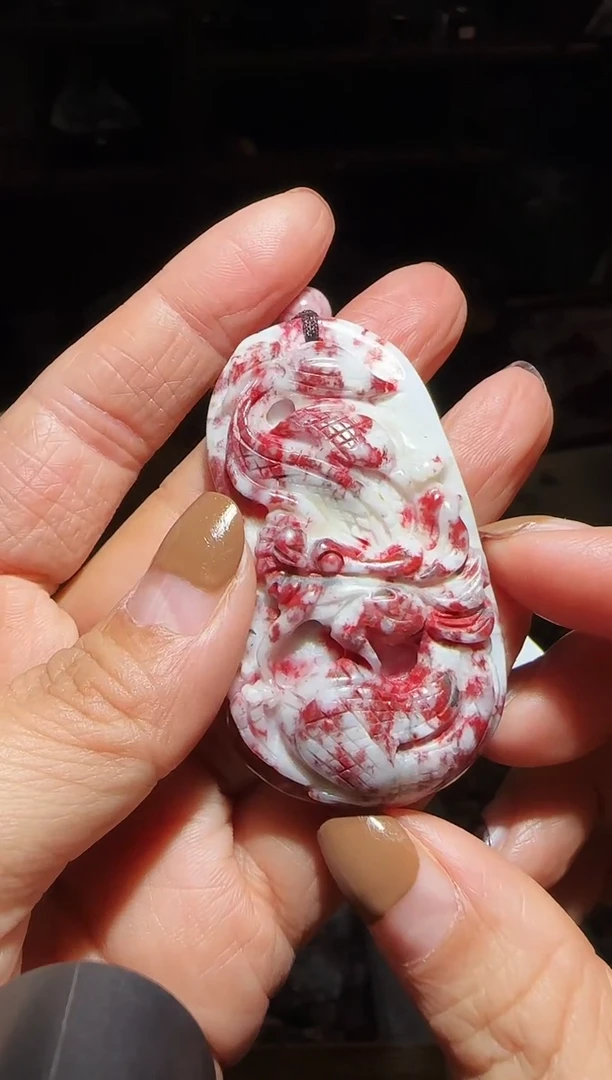 天然辰砂朱砂吊坠99