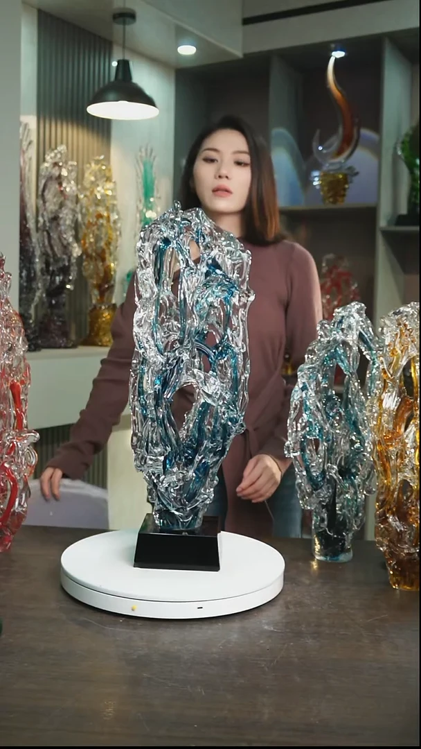 琉璃任*惠烟灰蓝太湖石