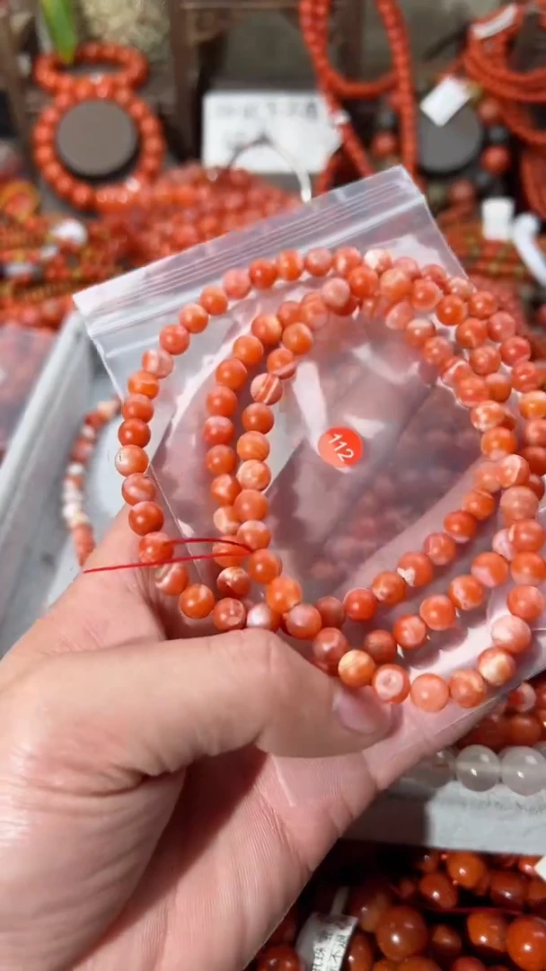 【闪购商品】南红玛瑙手串未镶嵌7
