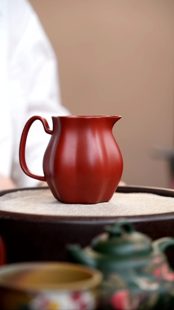 茶壶紫砂朱泥钱袋公道杯