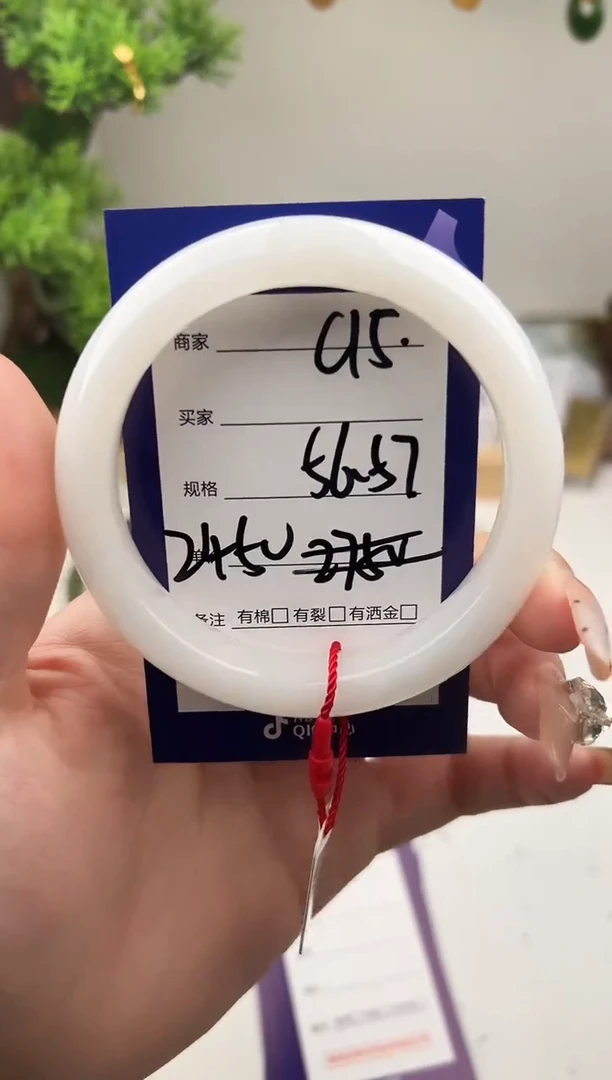 未镶嵌手镯和田玉微色差C15