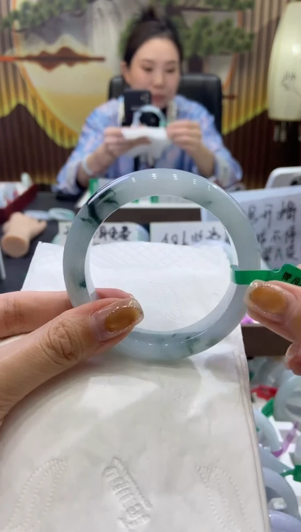 未镶嵌手镯翡翠0006494
