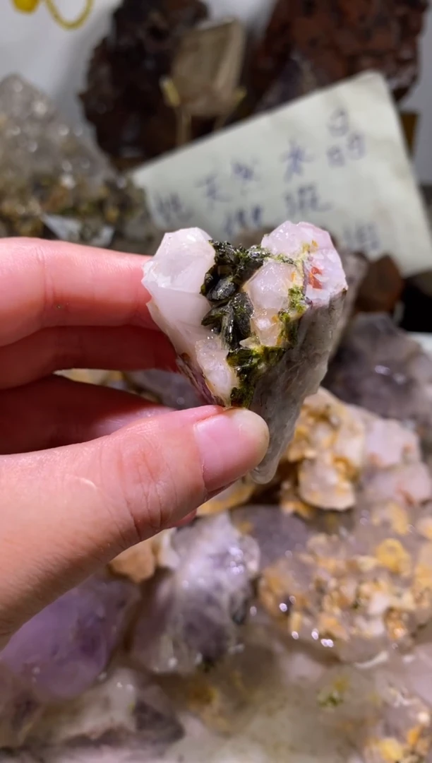 未镶嵌珠宝半成品水晶55号权杖四川超七花园水晶
