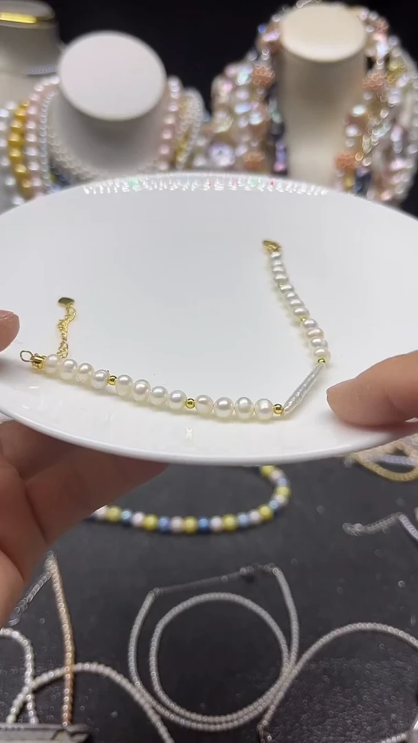 颈饰未镶嵌淡水珍珠多人手链