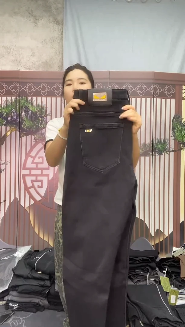 四季款休闲牛仔裤码34