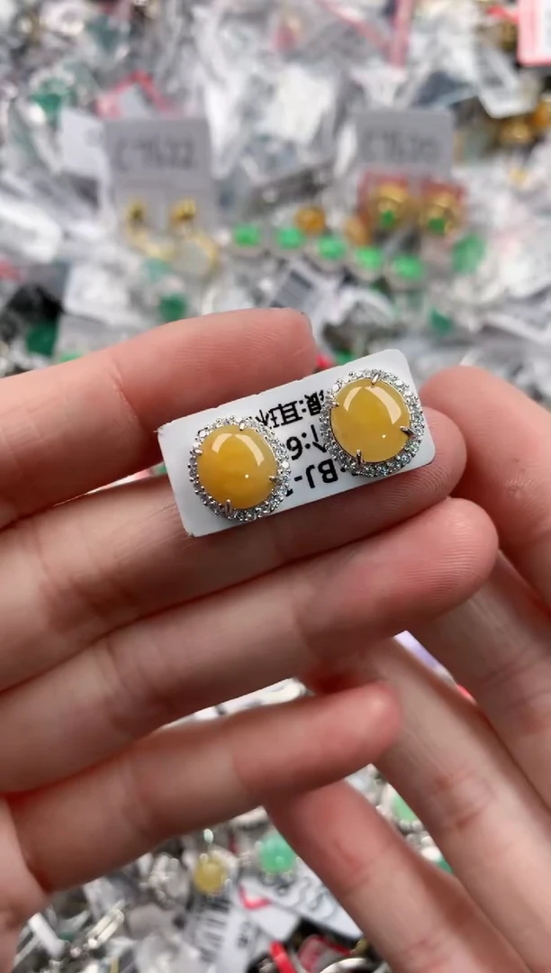 银S925镶嵌戒指翡翠月*9999-----8
