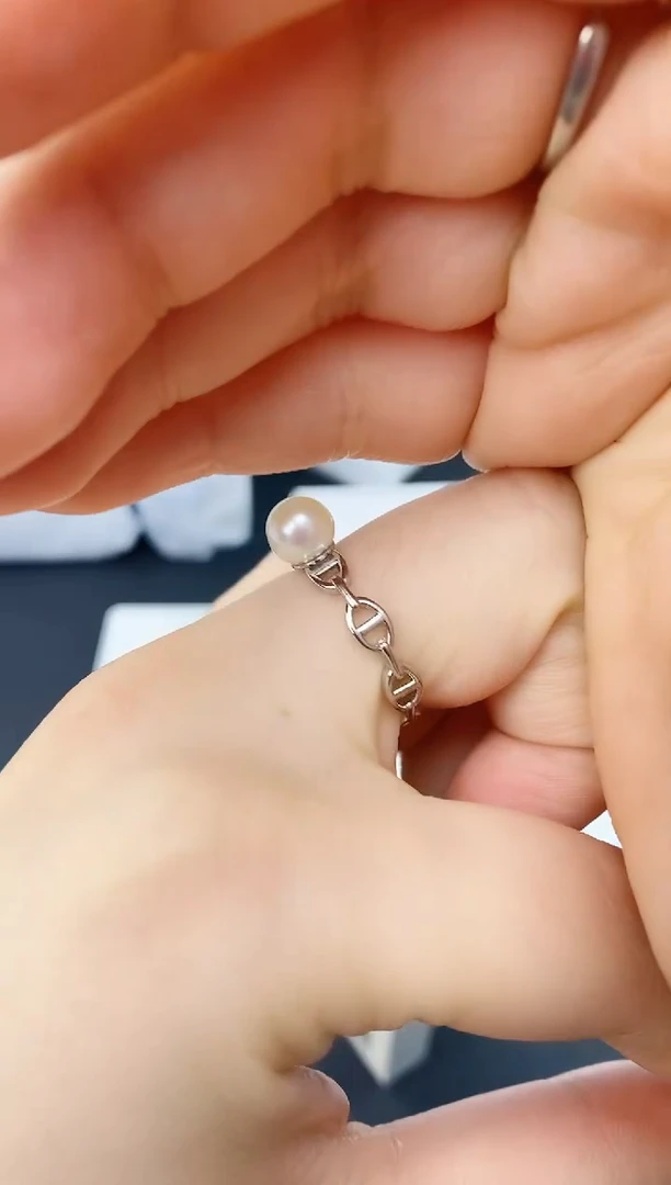 未镶嵌耳饰淡水珍珠JZ1007