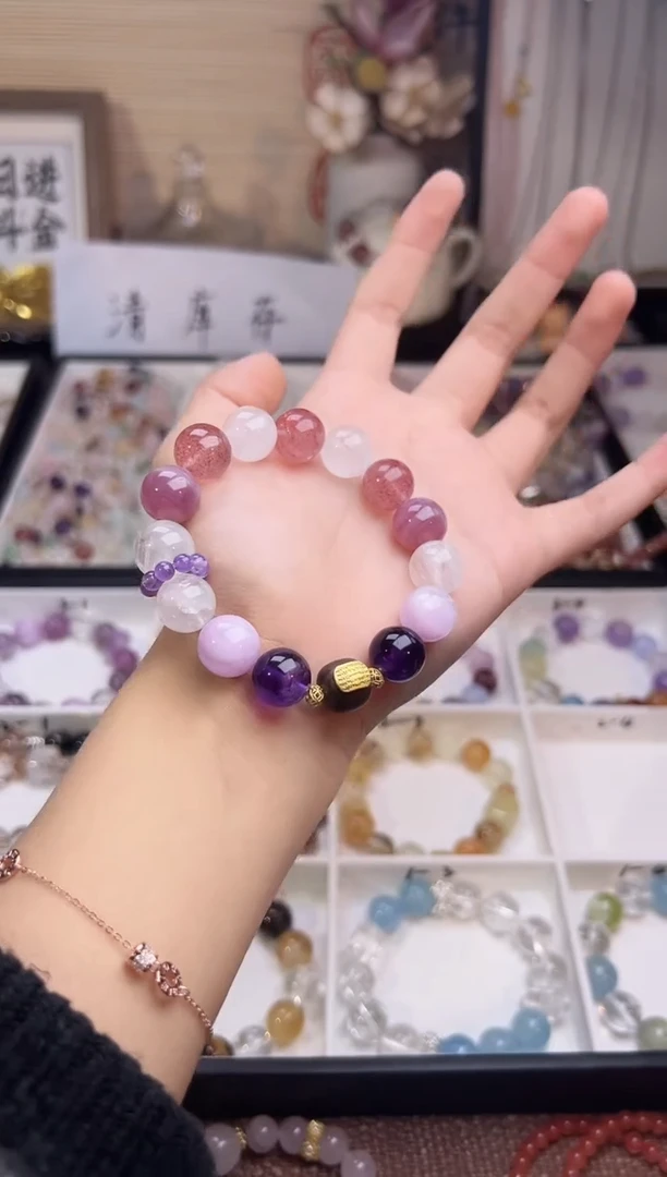 未镶嵌手串水晶1