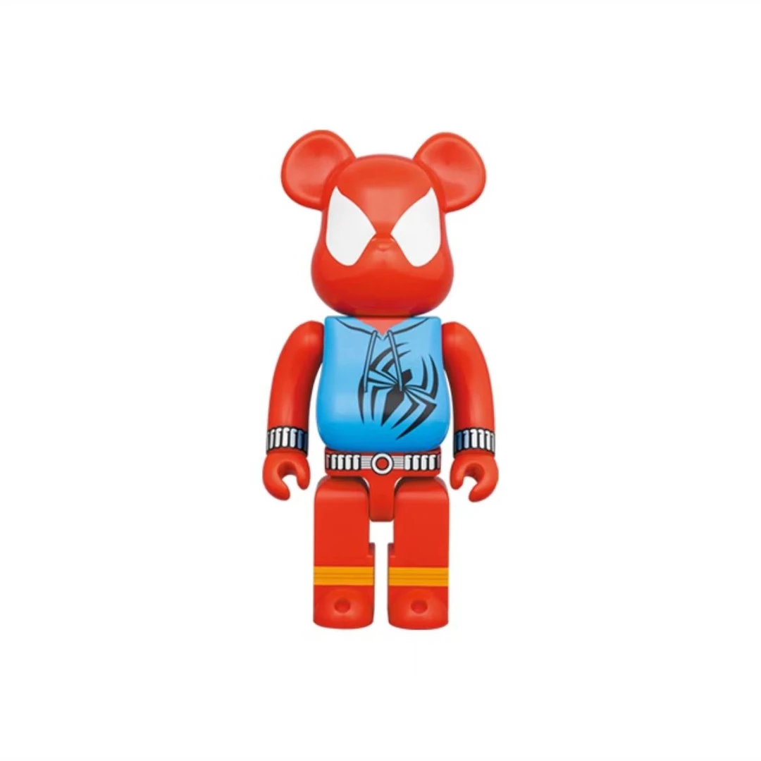 【山哥ST】bearbrick积木熊 猩红蜘蛛侠 1000% 单盒