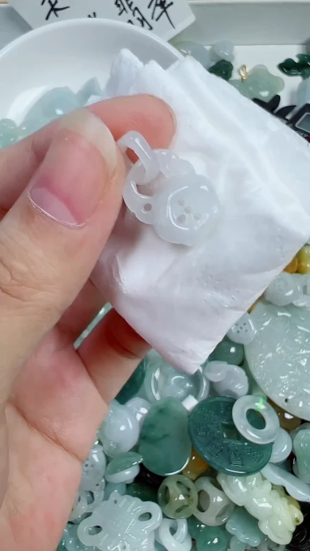 散珠翡翠18号链接,A货翡翠
