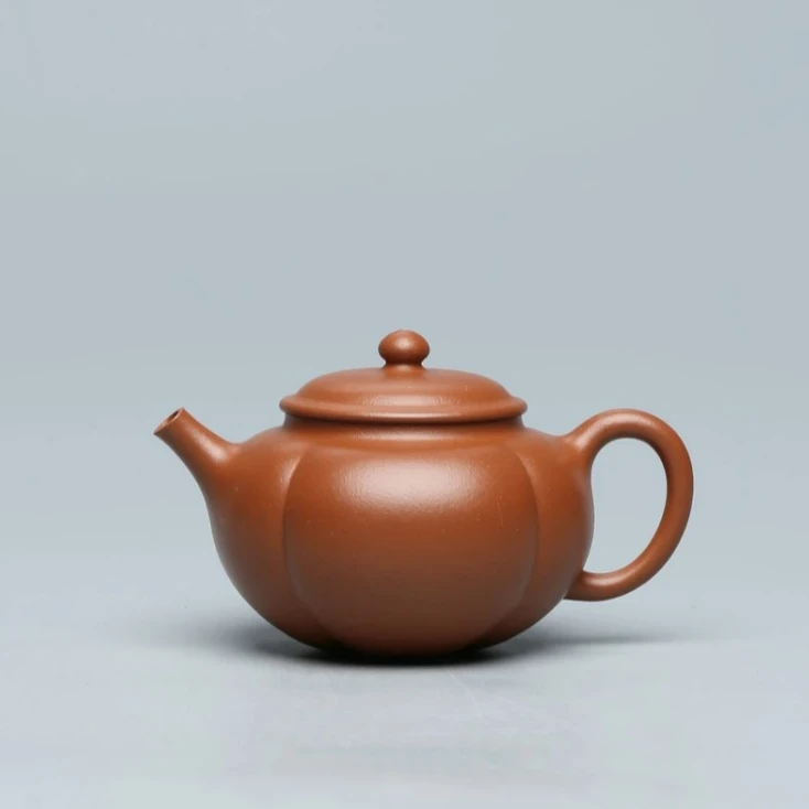 【東言】铁画轩-瓜趣-小煤窑嫩朱泥-170cc（THX00008）