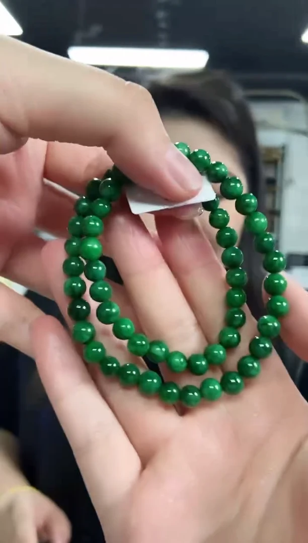 【闪购商品】翡翠手串未镶嵌多样性发其一颜色微差