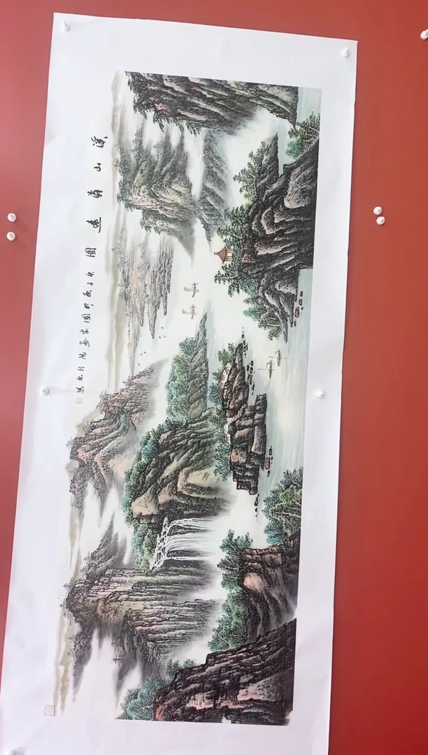 书法王月新国画作品2