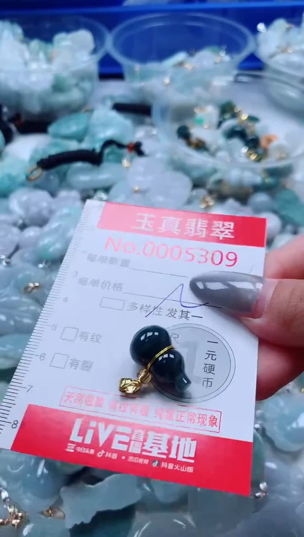 吊坠(不含链)未镶嵌翡翠5309