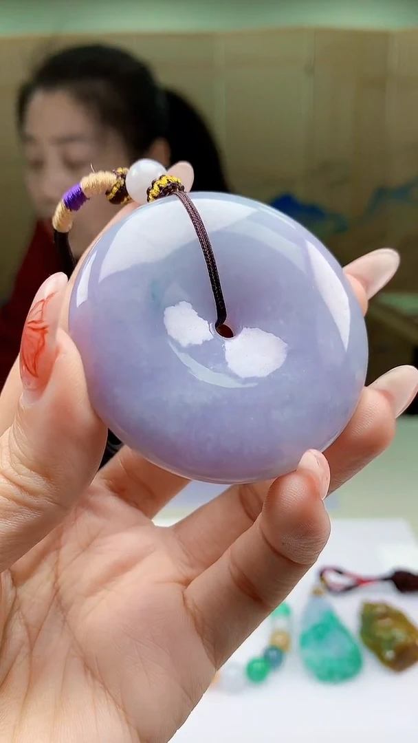 【闪购商品】定制翡翠未镶嵌4902ty-毛货挂件82