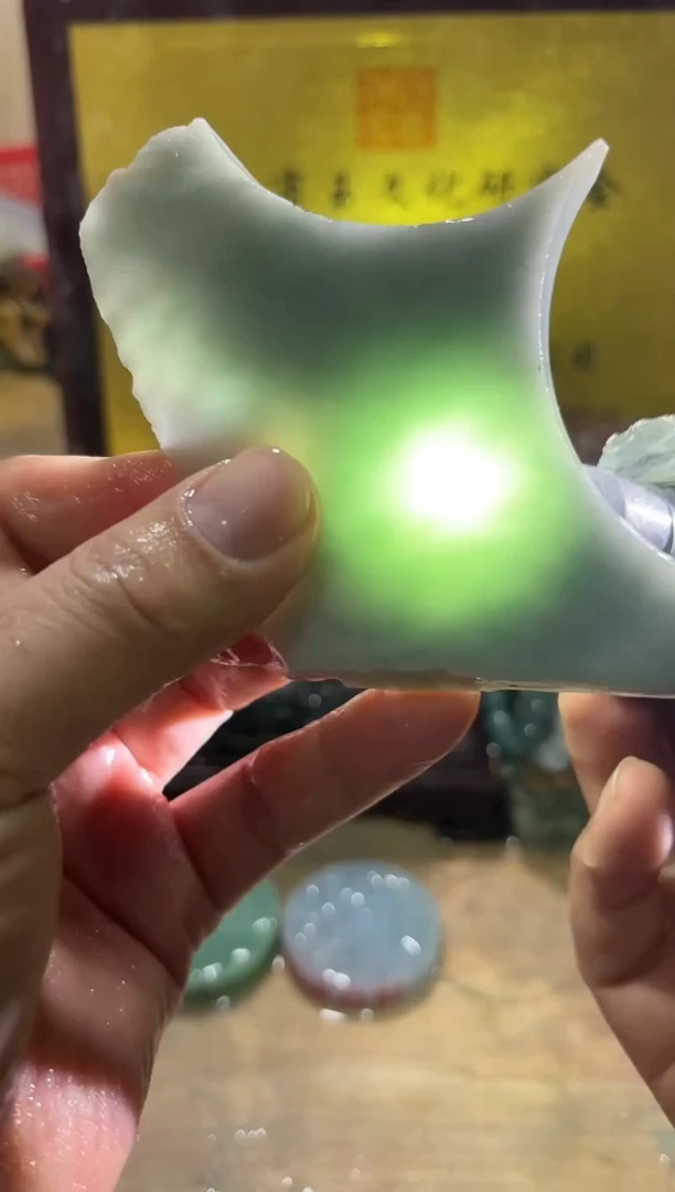 未镶嵌挂件翡翠A货常星7100