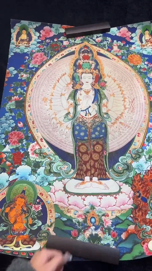 装裱画精美唐卡作品TK16083