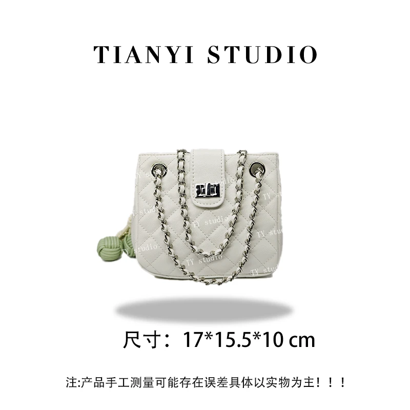 【TY】ZT-D7221-月光白 轻奢高级韩版单肩潮流时尚简约女包
