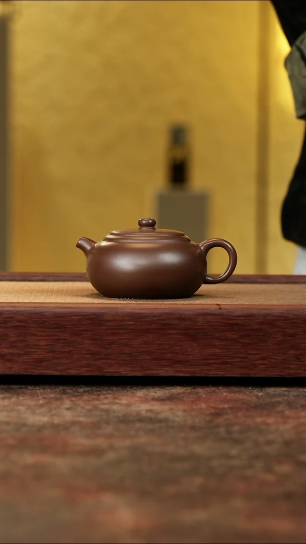 【闪购商品】紫砂茶壶深井底槽清游心