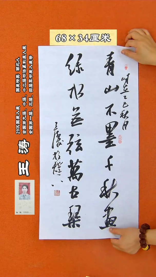 书法103R王涛书法作品