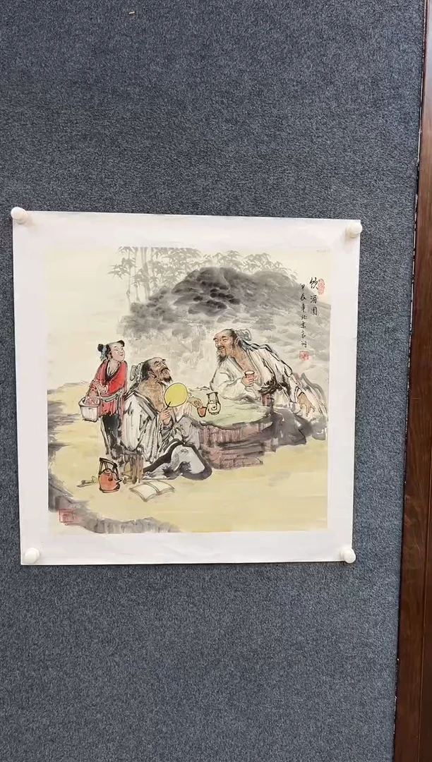 国画冯高翔-68斗方-018