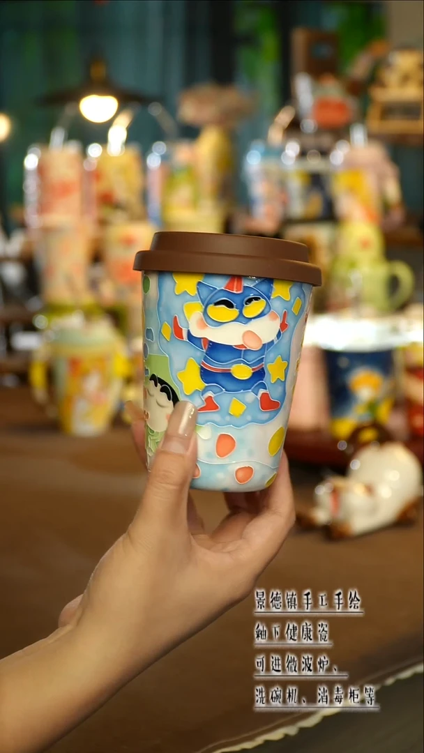 景德镇陶瓷手工手绘&A097