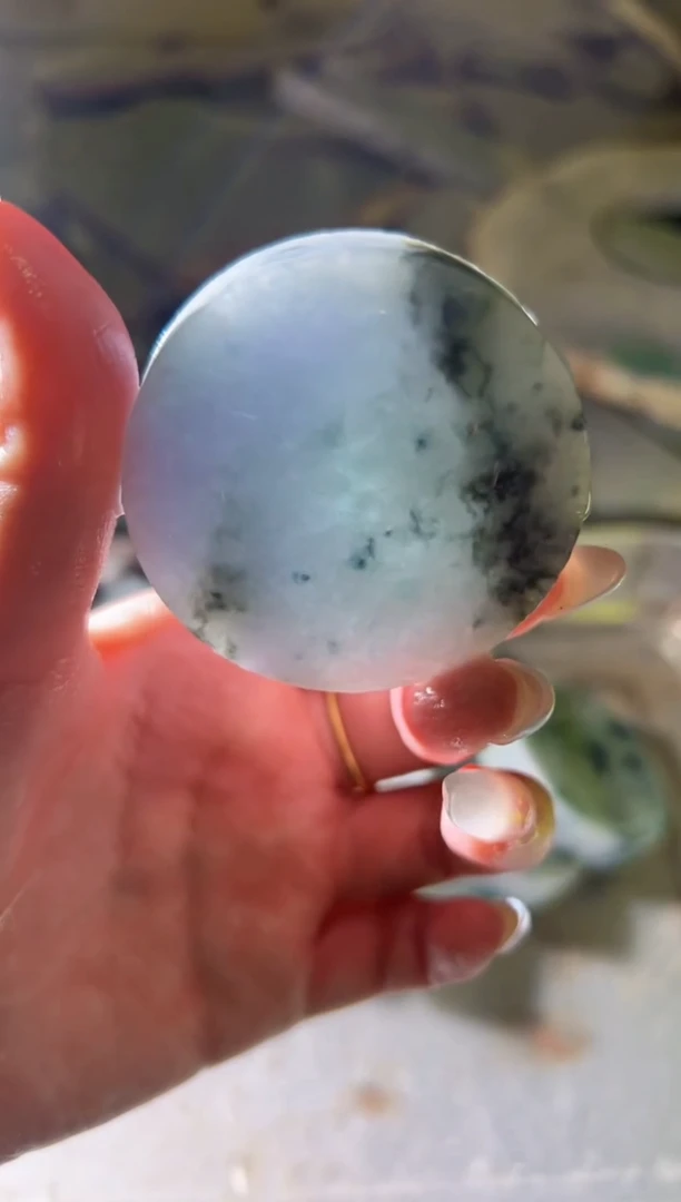 翡翠未镶嵌颈饰翡翠A货小蒋197