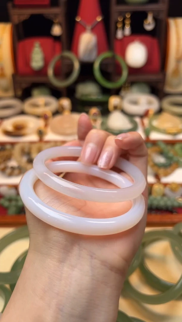 【闪购商品】玛瑙/玉髓手镯未镶嵌59 60