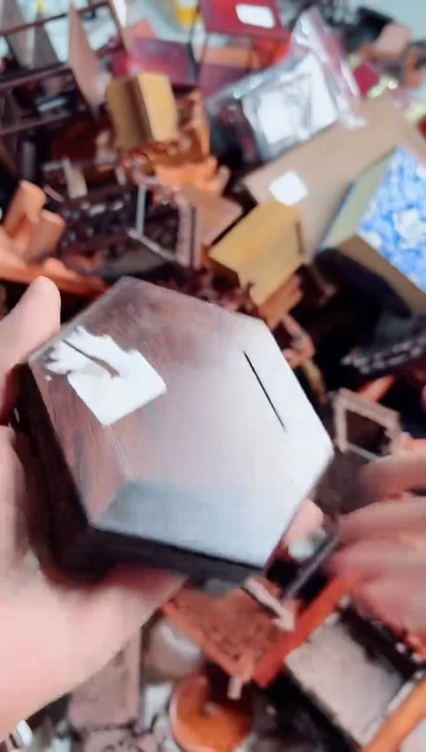 木308瑕疵底座花架摆件处理