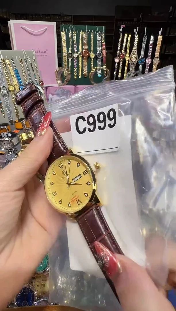 石英机芯不锈钢不锈钢直播定闪专用