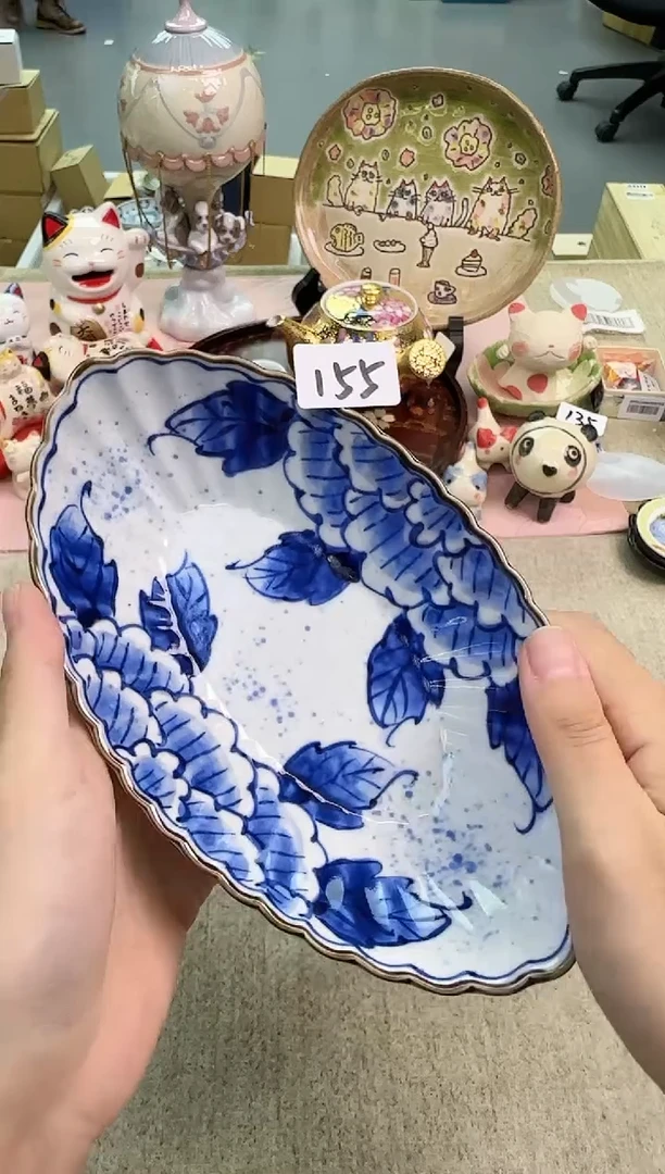 瓷片辰辰的瓷器好看到爆