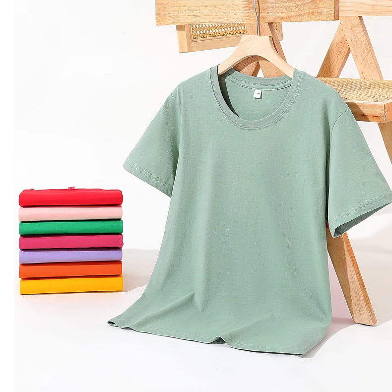 夏季常规款运动T恤汉麻男士t恤百搭上衣宽松纯色弹力纯棉户外休闲