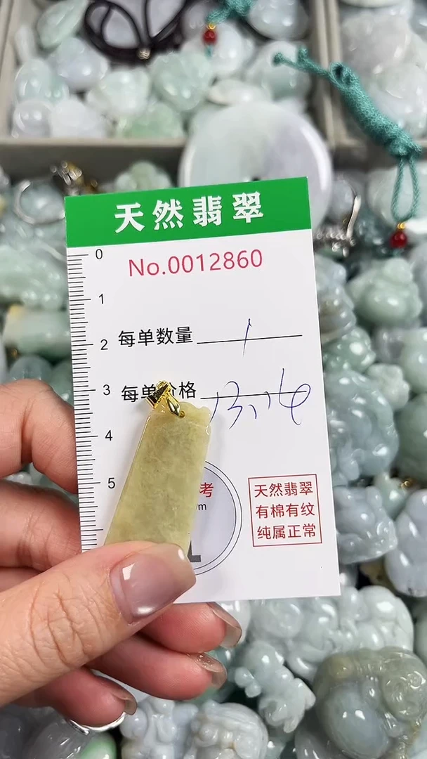 翡翠未镶嵌吊坠(不含链)2860