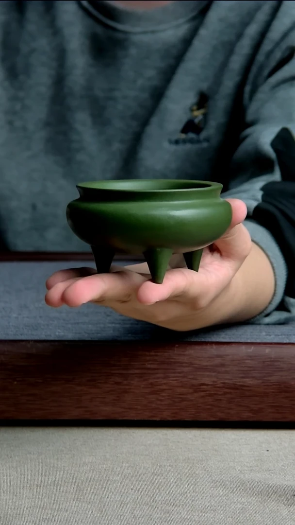 紫砂花盆7*4内径紫砂花盆