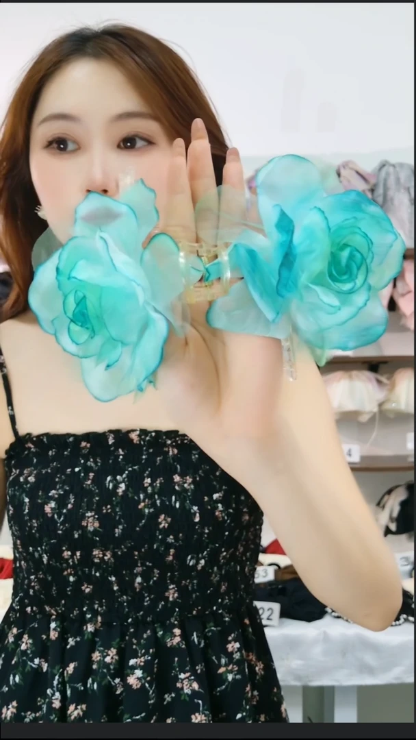 高货抓夹蝴蝶结发夹