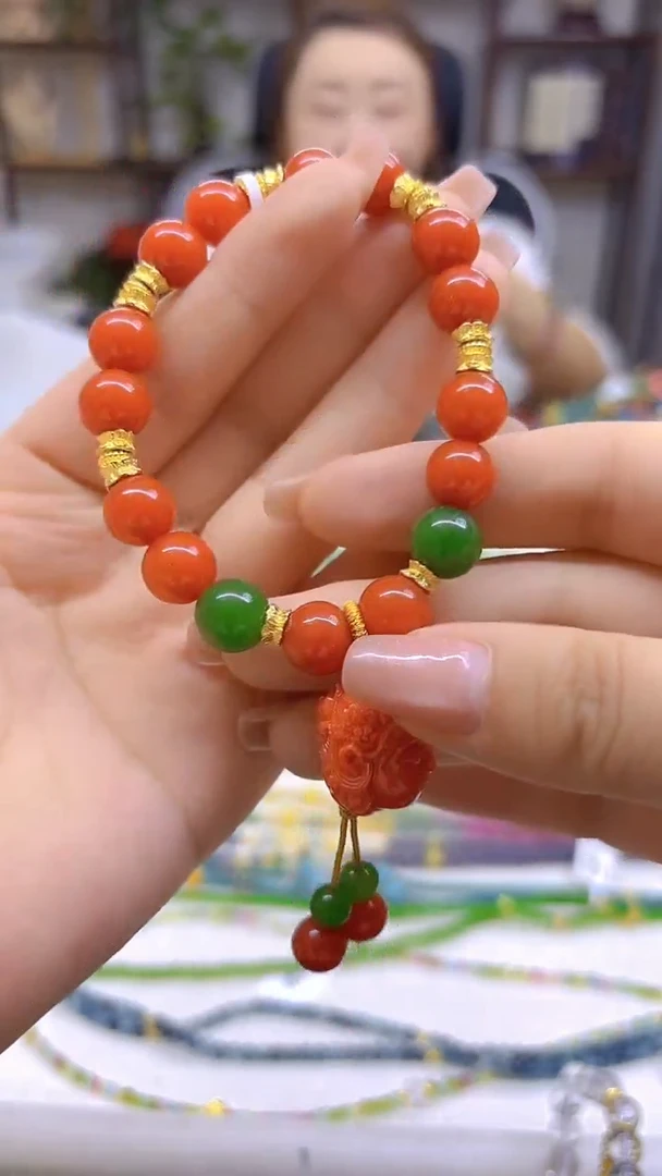 手链未镶嵌南红玛瑙DIY款S770