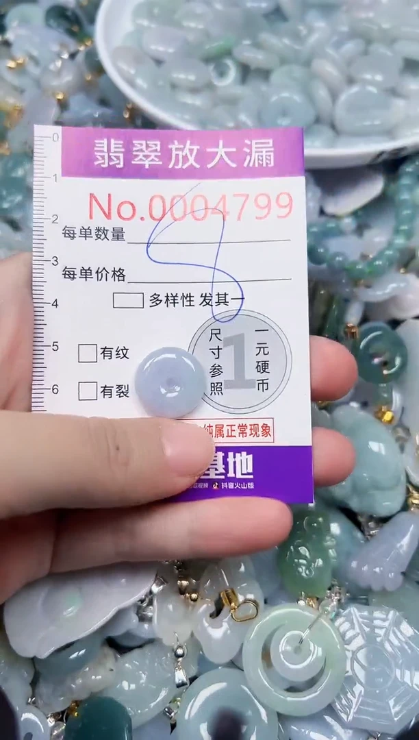 颈饰未镶嵌翡翠4799
