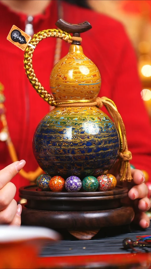 【闪购商品】JV076非遗臻选大漆酒葫芦