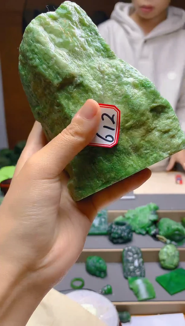 【闪购商品】和田玉（碧玉）珠宝半成品未镶嵌1