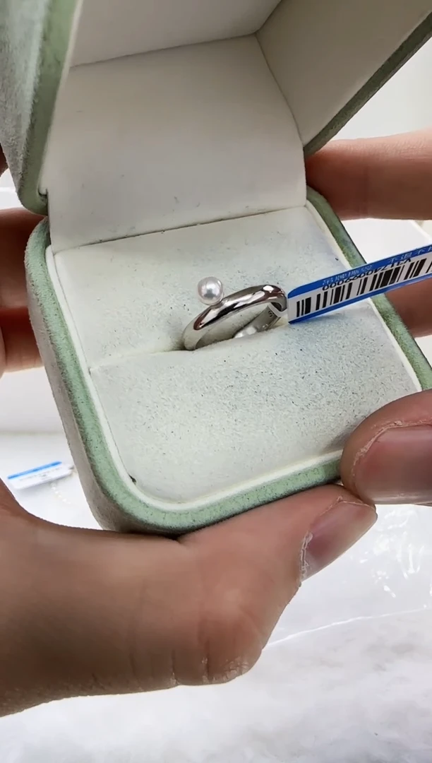 【闪购商品】海水珍珠DA银S925镶嵌v3174 珍珠