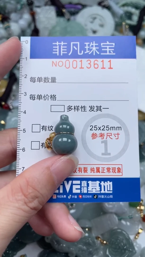 颈饰未镶嵌翡翠13611