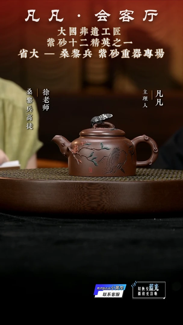 茶壶紫砂LT40桑黎兵小一鸣惊人特级紫泥260cc