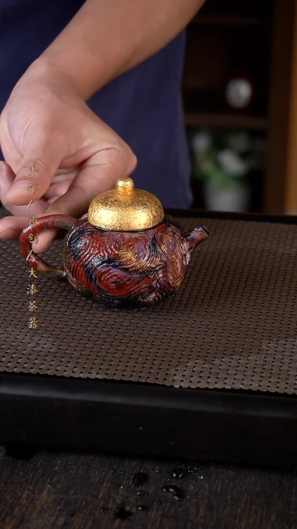 大漆壶186小康茶器