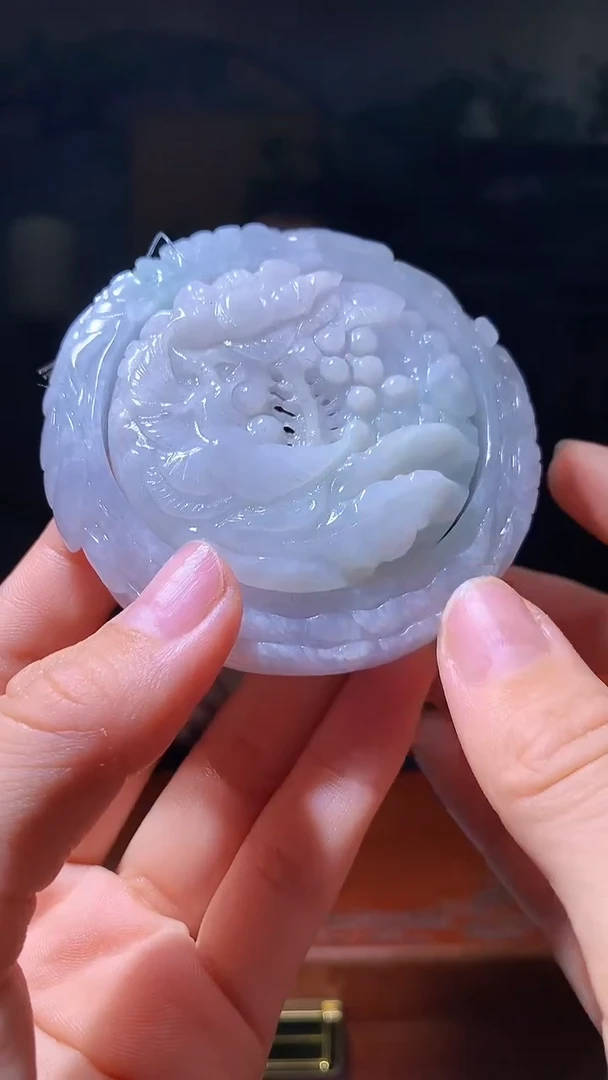 【闪购商品】定制翡翠未镶嵌1019hm-毛货套镯39